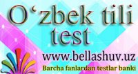 O'zbek tili fanidan fan olimpiadasiga tayyorlanish uchun test savollari va yozma ish na'munalari