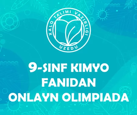 9-sinf kimyo fanidan online olimpiada