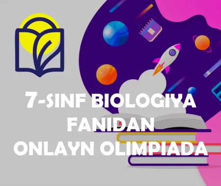 7-sinf biologiya fanidan online test 5-variant